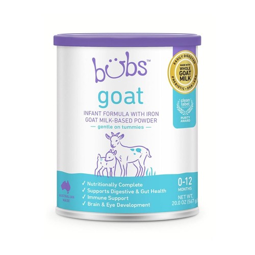 Bubs whole goat - goat, milk